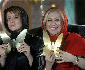 پروانه های طلایی دو بازیگر زن مشهور+عکس