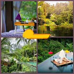 رمانتیک ترین هتل دنیا در جزایر اندونزی+عکس