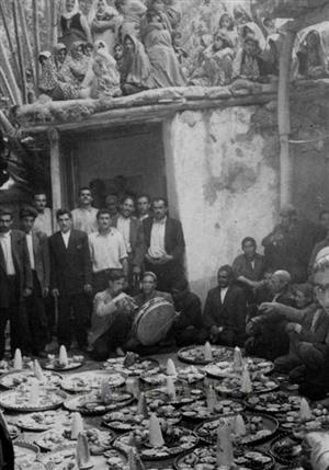 عکسی نایاب از یک جشن عروسی‌ در چالوس در دههٔ ۳۰