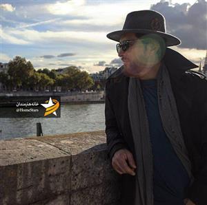 جدیدترین عکس از بهرام رادان در پاریس