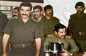 
صحنه هایی از اعدام صدام 
