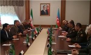 امیر حاتمی با وزیر دفاع جمهوری آذربایجان دیدار کرد