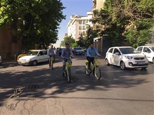 اجرای 20 کیلومتر مسیر دوچرخه سواری در شمال تهران