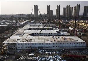 احداث بیمارستان جدید در چین پس از شیوع کرونای انگلیسی