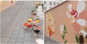 اجرای طرح مرمت، پاکسازی و نوسازی نقاشی‌های دیواری و جداره‌های شهری در شش نا‌حیه