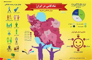 شادترین استان های ایران کدامند؟ /اینفوگرافیک