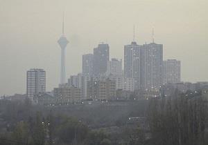  هوای تهران در شرایط ناسالم+
عکس
