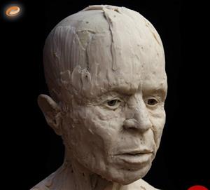 چهره مرد ۹۵۰۰ ساله برای اولین بار نمایش داده شد/عکس
