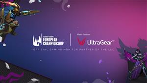 همراهی مانیتورهای گیمینگ کلاس جهانی LG UltraGear با بهترین بازیکنان لیگ اروپا برای پیروزی در زمین