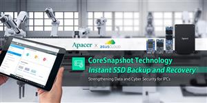تسریع در پیاده سازی فناوری هوشمند تیم  Apacerو ASUS Cloud جهت تقویت امنیت داده ها و سایبری