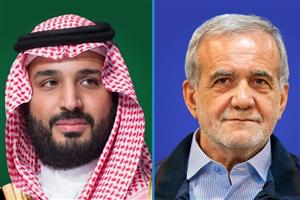 خبرگزاری عربستان سعودی امروز (چهارشنبه) از تماس تلفنی ولیعهد این کشور با رئیس جمهور منتخب ایران خبر داد.