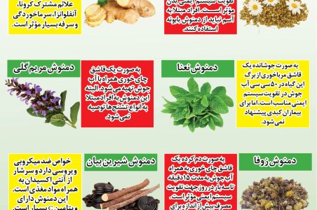 دمنوش هایی برای تقویت سیستم ایمنی بدن