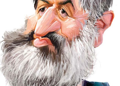 کاریکاتور علی مطهری